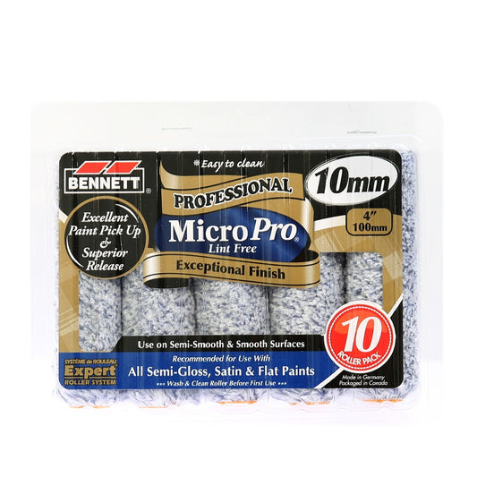 Bennett 10 Pack  Mini Micro Roller Refills