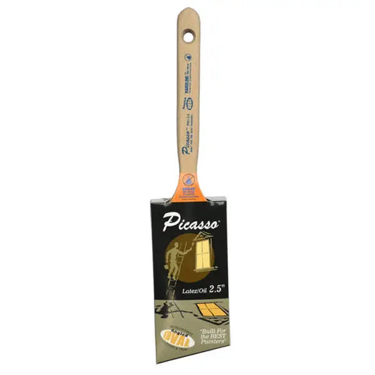 Proform Technologies  Picasso Angled Sash Paint Brush, Oval Handle